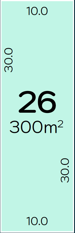 Site plan for Block 26 — Salt, O'Sullivan Beach